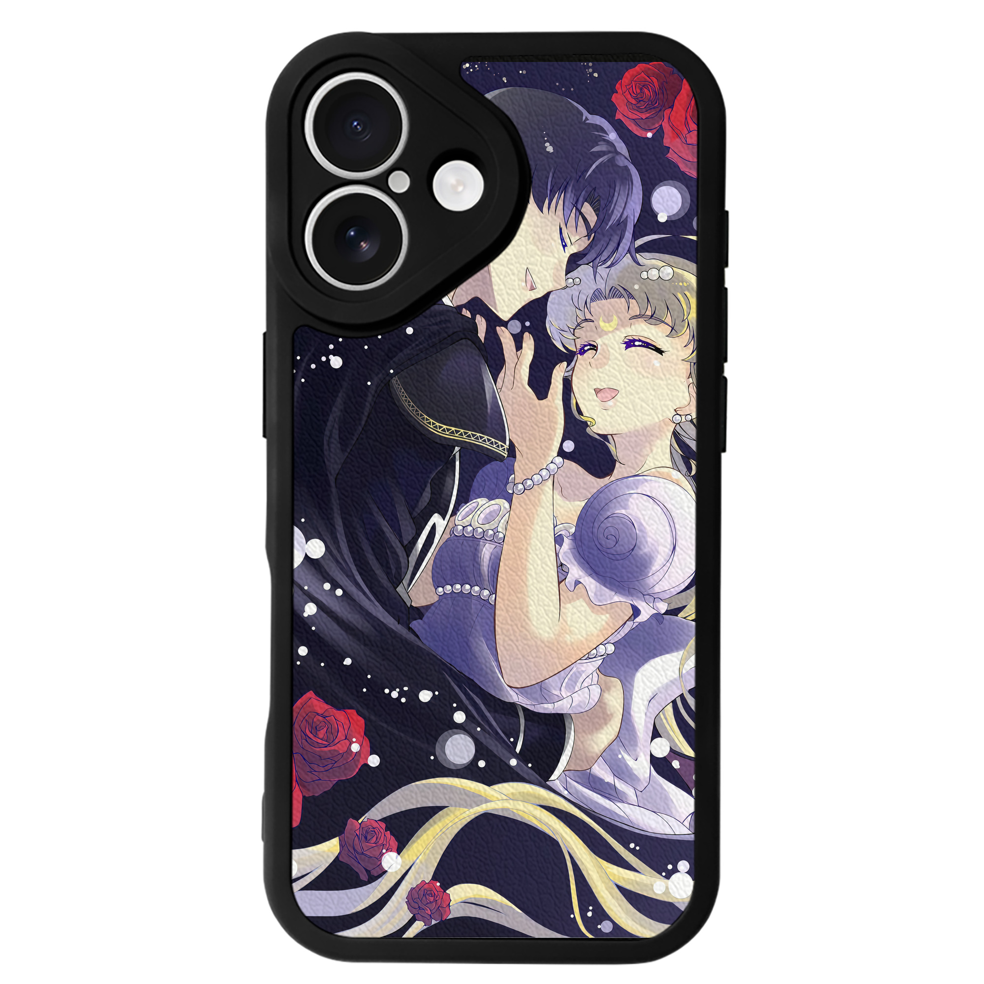 （画像用） 美少女戦士セーラームーン Sailor Moon 【iPhone 16シリーズ対応】シリコンスマホケース（レザー調） 材質：シリコン